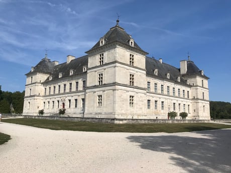 6-night all-inclusive cruise through the hills and villages of Northern Burgundy; enjoy gastronomy and adventure with our full crew at your service - Chateau Ancy-le-Franc